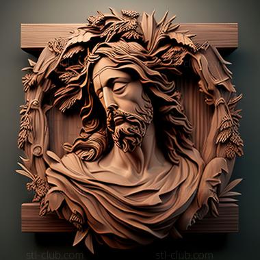 3D model st jesus (STL)